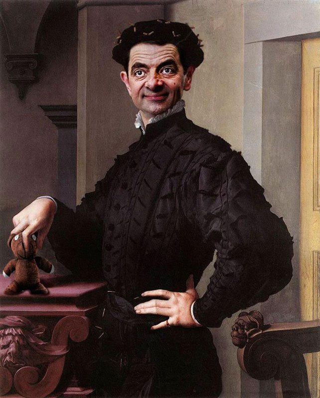 rodney-pike-photoshop-mr-bean-into-famous-paintings-1